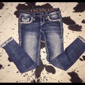Rock Revival Ankle Jeans